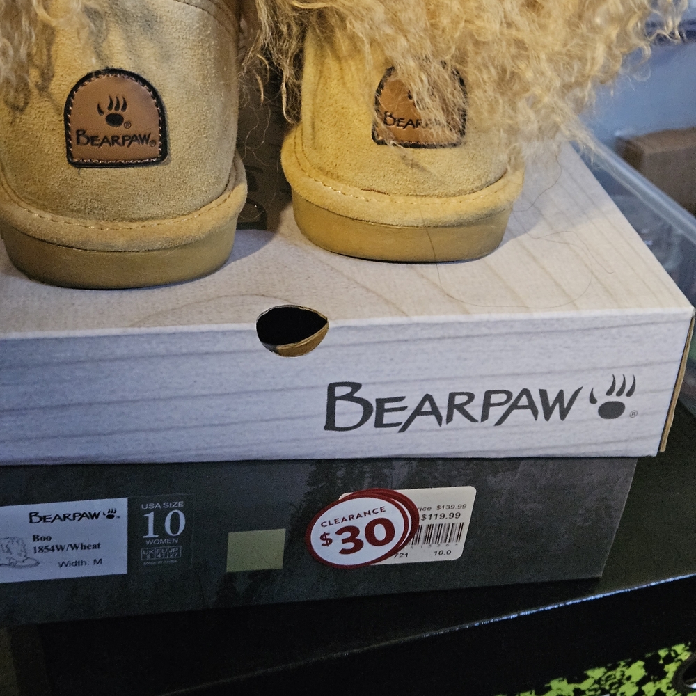 BearPaw Kids Boots in Wheat